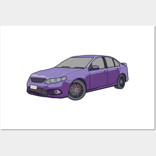 Ford fg xr6 car Posters and Art